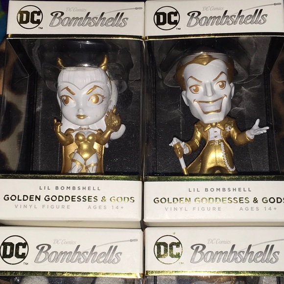Funko Other - Funko Pop 5 GOLD GODDESSES & GODS